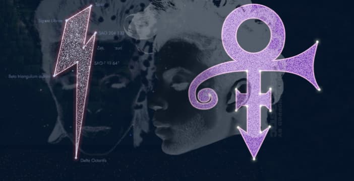Prince joins David Bowie in the stars